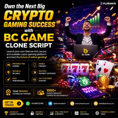 Own the Next Big Crypto Gaming Success with BC Game Clone Script